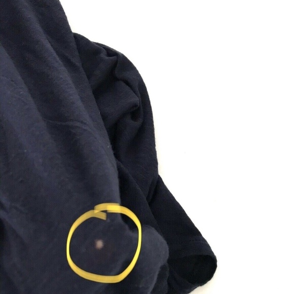 Lucky Brand | Aztec Print Pullover Top Womens Small Blue V-neck Sheer Size S - Picture 12 of 13